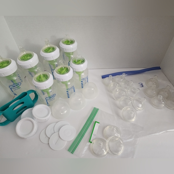 Dr Brown 7 5oz Wide Mouth Anti Colic Bottles - Picture 5 of 7